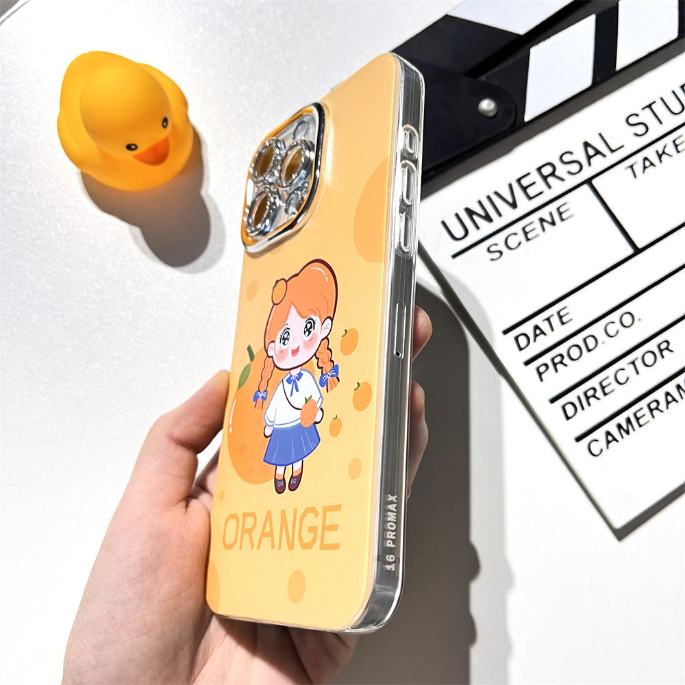 Cartoon Orange Girl | 061