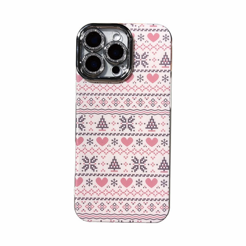 Simple Pink Christmas Sweater | 068