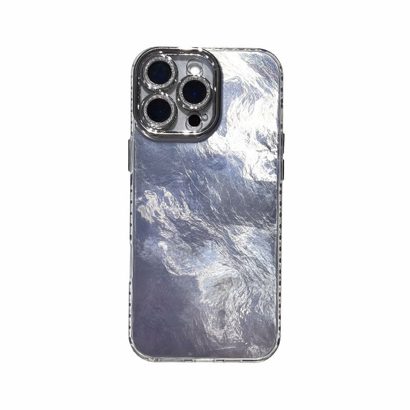 Silver tinfoil pattern | 072