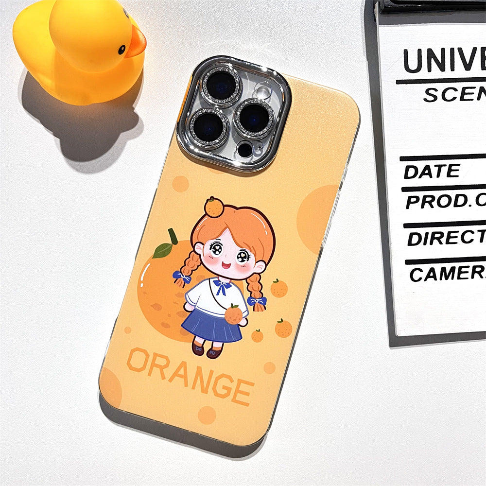 Cartoon Orange Girl | 061