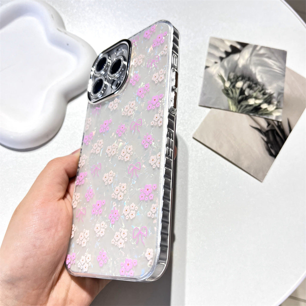 Pink cherry blossom bow | 121