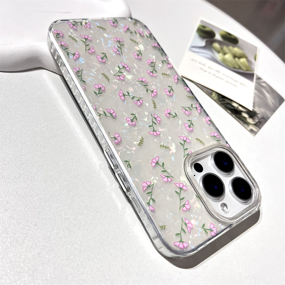 Pink floral vine | 089
