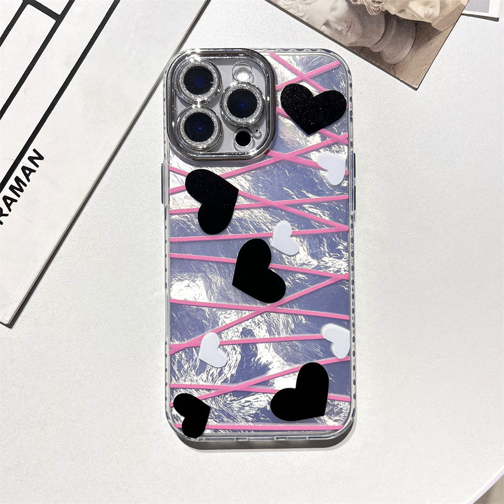 Pink strap heart | 073