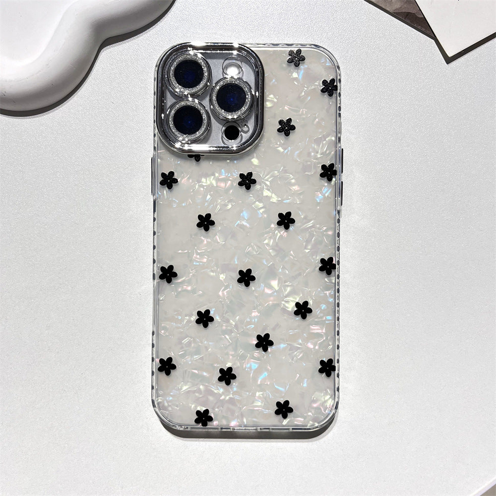 Elegant Black Small Flower | 085
