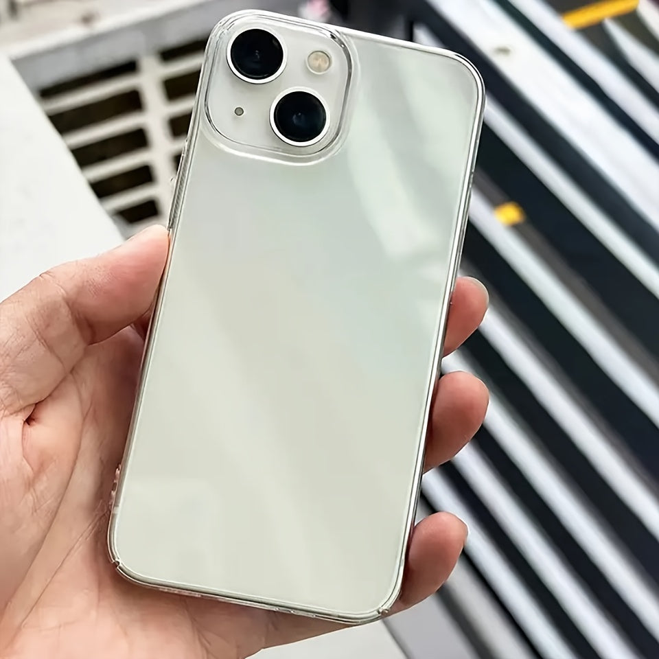 [Luxury TPU Case] iPhone Luxury Clear Soft TPU Shockproof Case | for 16 15 14 13 12 11 Pro Max 16 15 14 Plus 13 12 Mini X XS Max XR 8 7 Plus Back Cover