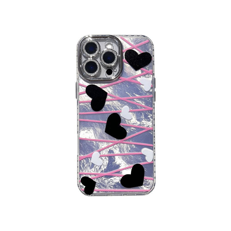 Pink strap heart | 073