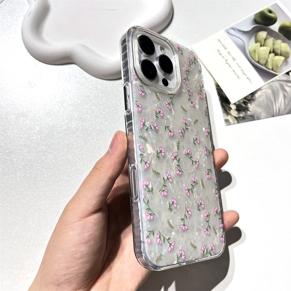 Pink floral vine | 089