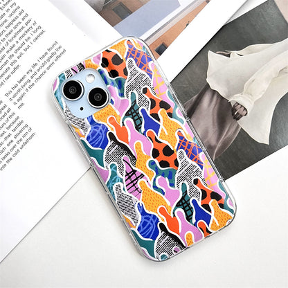 Vintage Patchwork Human Figure Stickers |   001