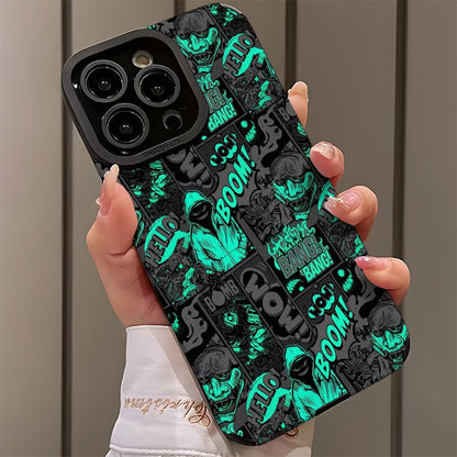 Cartoon Anime Boy Pattern Phone Case for iPhone 15/15Plus/15Pro/15ProMax, iPhone 14/14Plus/14Pro/14ProMax, iPhone 13/13Pro/13ProMax, iPhone 12/12Pro/12ProMax, iPhone 11/11pro/11Pro Max/iPhone 7/8/iPhone x/xs Dirt-resistant and anti-fall with high appearan