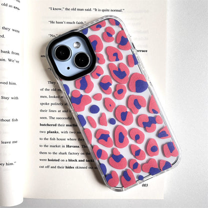 Pink Blue Leopard Print | 028