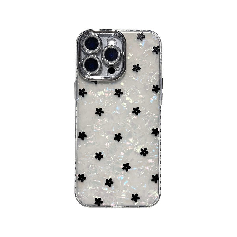 Elegant Black Small Flower | 085