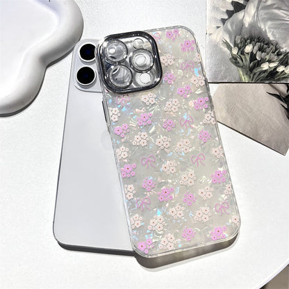 Pink cherry blossom bow | 121