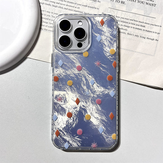 Colorful geometric polka dots | 091