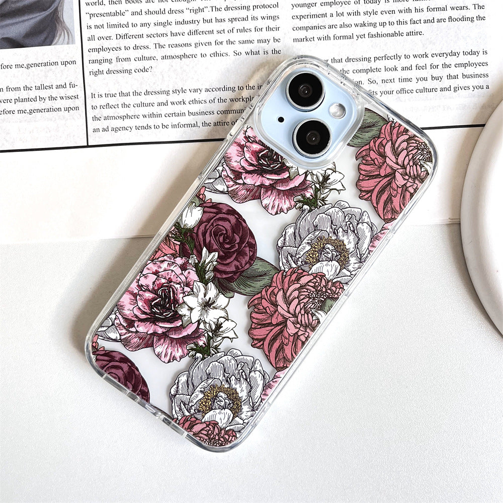 Vintage Color Sketch Floral | 019