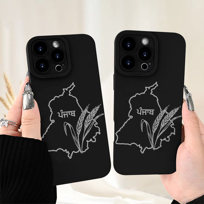 Creative Hot-Selling Map Pattern Soft Black Phone Case, Suitable for iPhone 16/15/14/13/12/XS/XR/X/7/8 Plus/Pro/Max/Mini, Perfect as a Gift for Boyfriend/Girlfriend or Family Members
