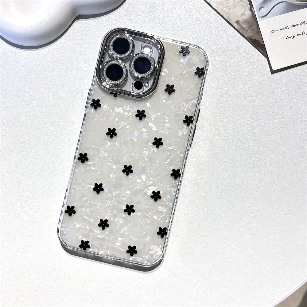 Elegant Black Small Flower | 085