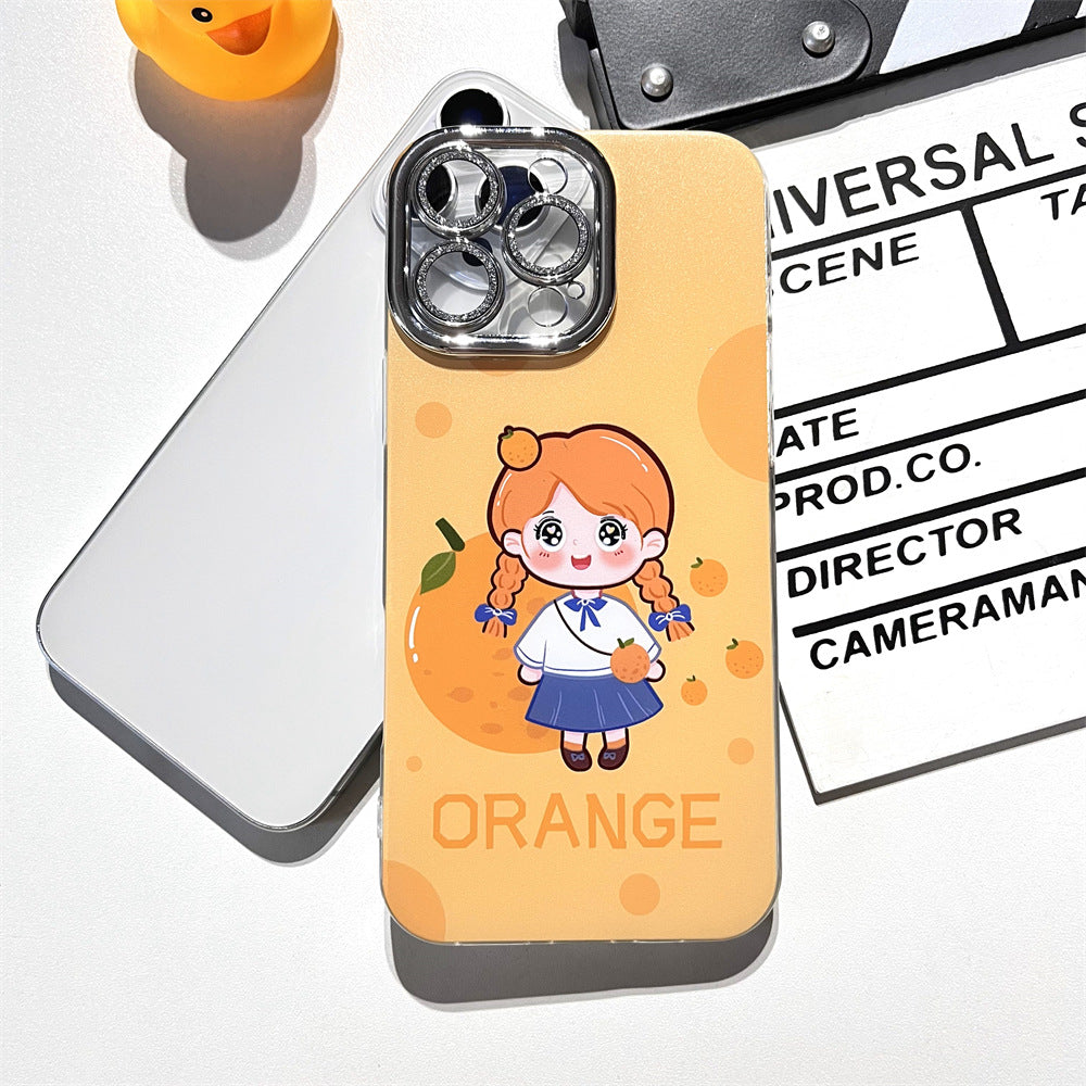 Cartoon Orange Girl | 061