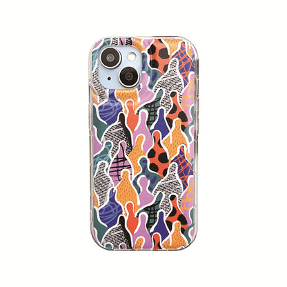 Vintage Patchwork Human Figure Stickers |   001
