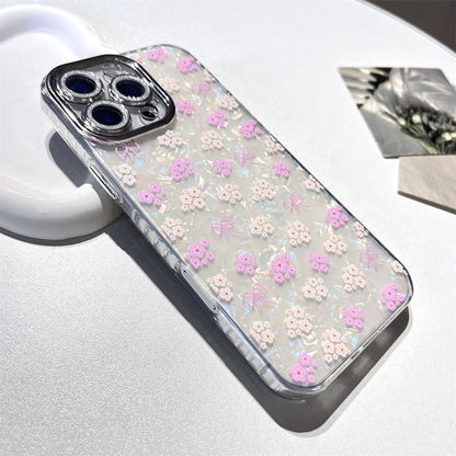 Pink cherry blossom bow | 121