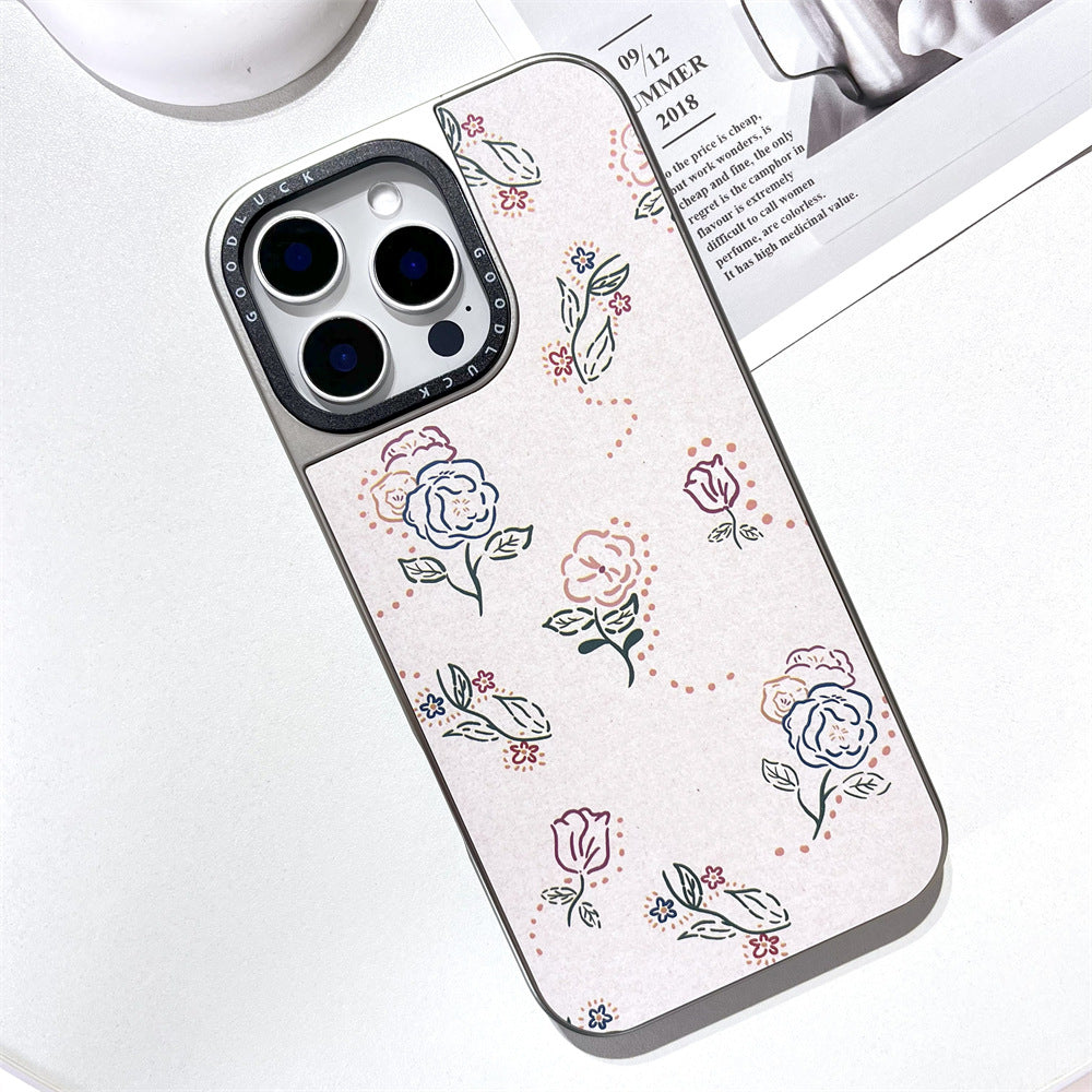 Vintage Line Art Flower | 106