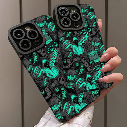 Cartoon Anime Boy Pattern Phone Case for iPhone 15/15Plus/15Pro/15ProMax, iPhone 14/14Plus/14Pro/14ProMax, iPhone 13/13Pro/13ProMax, iPhone 12/12Pro/12ProMax, iPhone 11/11pro/11Pro Max/iPhone 7/8/iPhone x/xs Dirt-resistant and anti-fall with high appearan