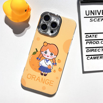 Cartoon Orange Girl | 061
