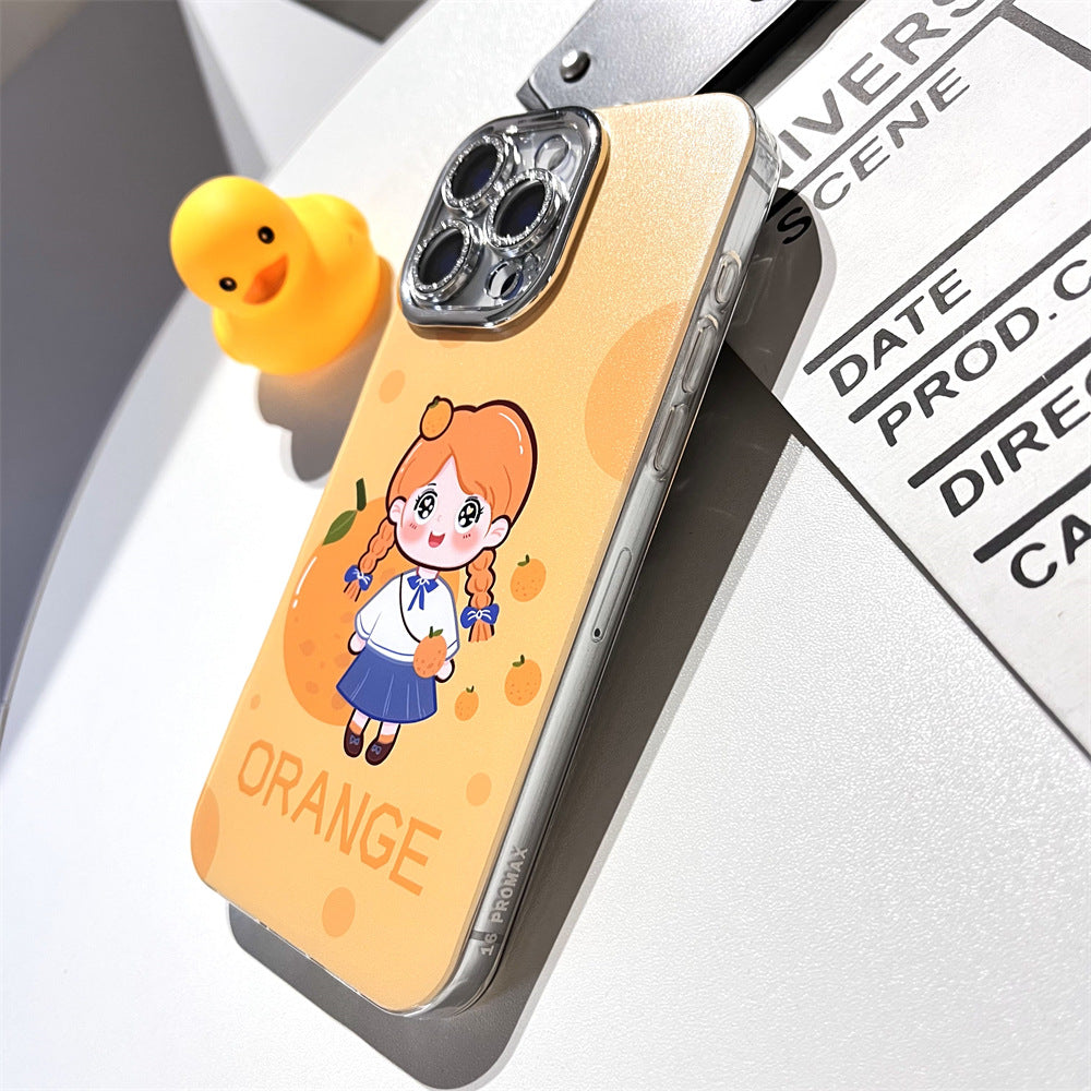 Cartoon Orange Girl | 061