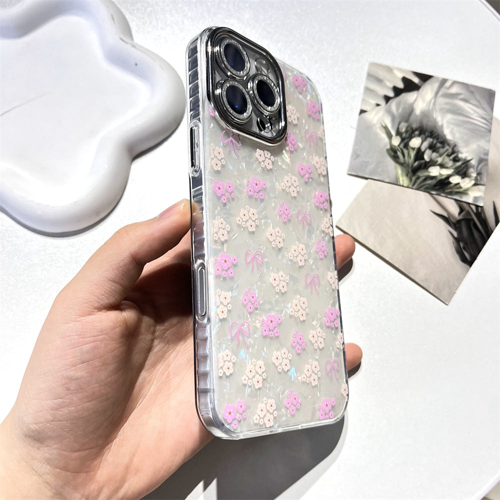 Pink cherry blossom bow | 121