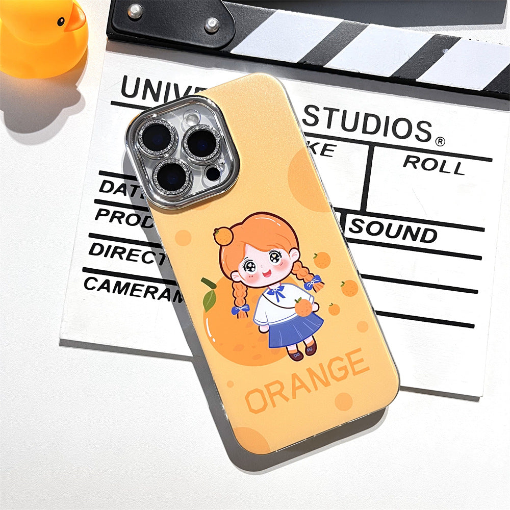 Cartoon Orange Girl | 061