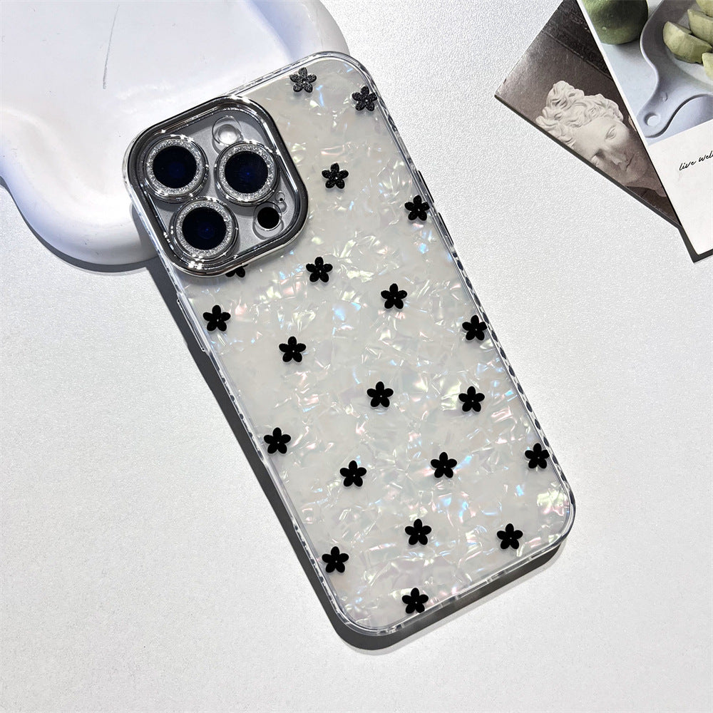 Elegant Black Small Flower | 085