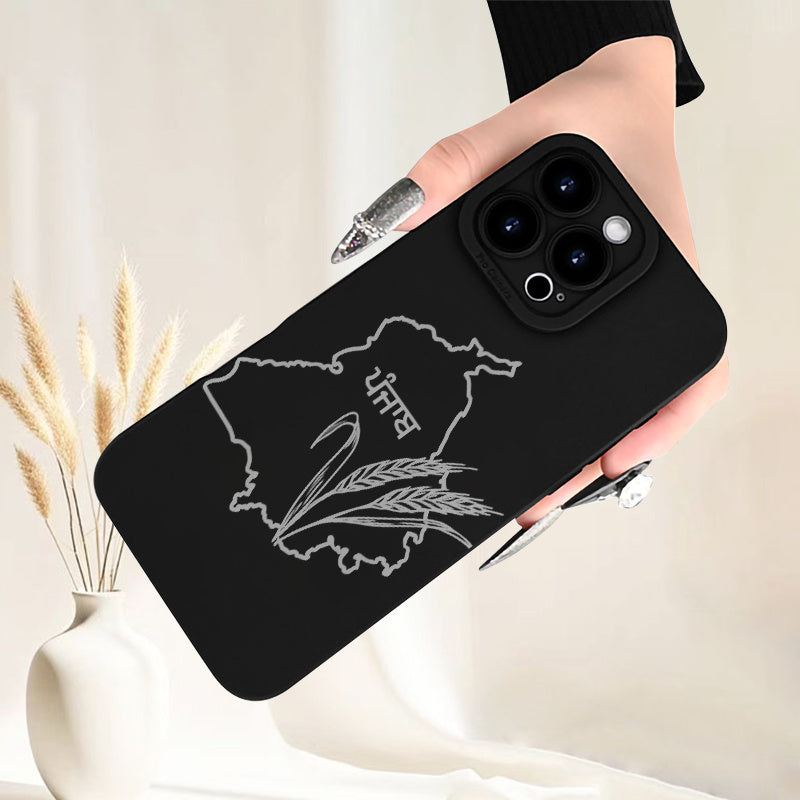 Creative Hot-Selling Map Pattern Soft Black Phone Case, Suitable for iPhone 16/15/14/13/12/XS/XR/X/7/8 Plus/Pro/Max/Mini, Perfect as a Gift for Boyfriend/Girlfriend or Family Members