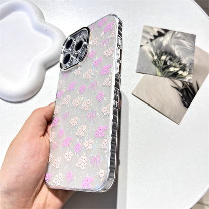 Pink cherry blossom bow | 121