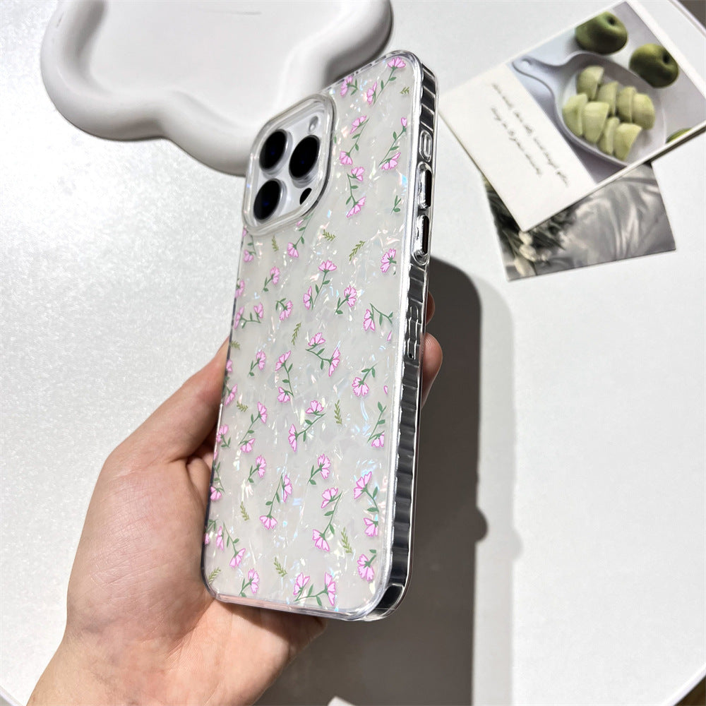 Pink floral vine | 089