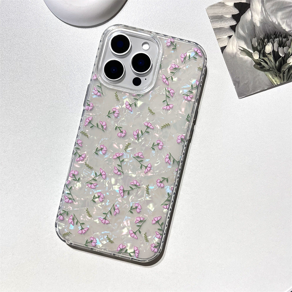 Pink floral vine | 089