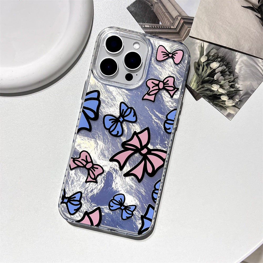 Pink and blue bow | 081