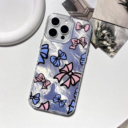 Pink and blue bow | 081