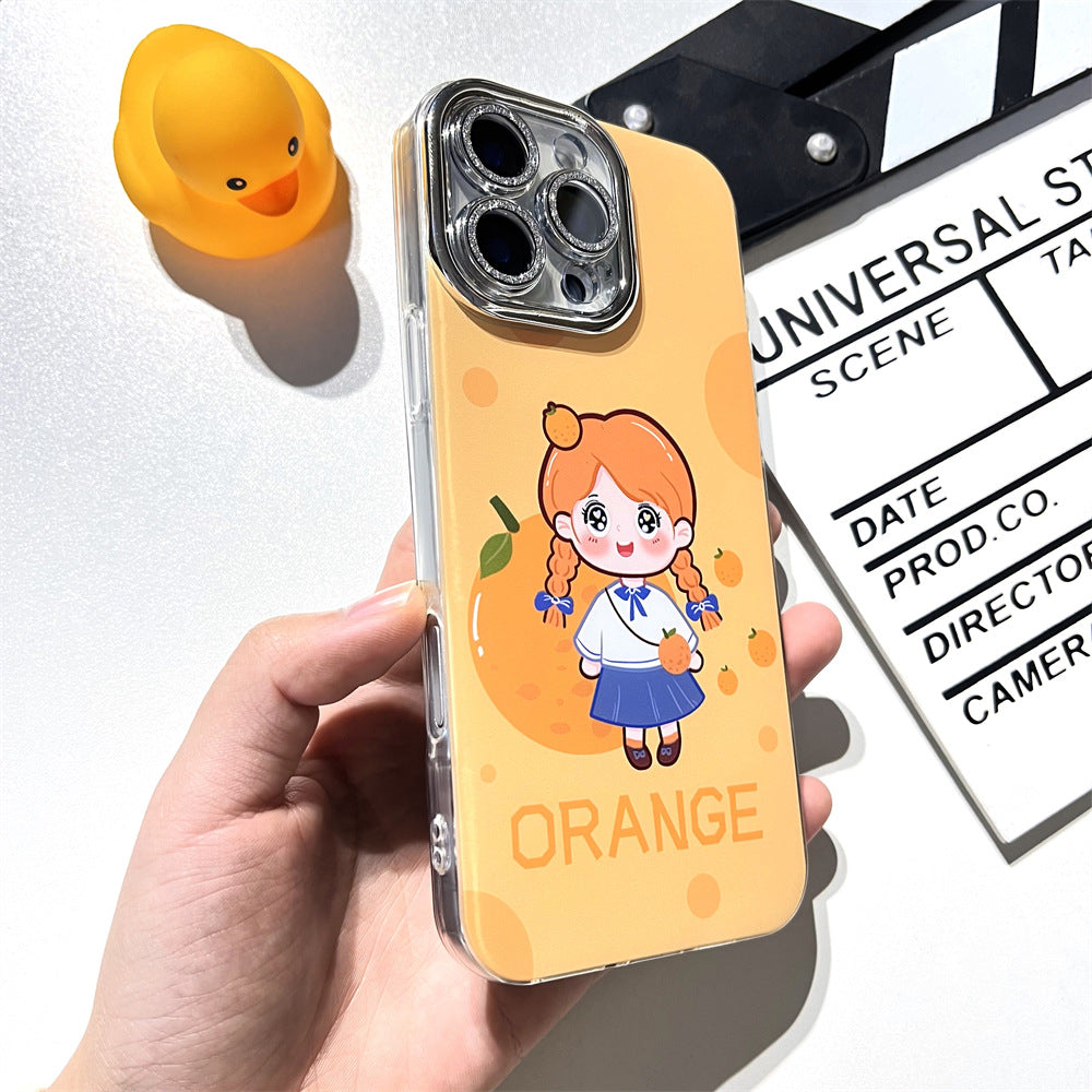Cartoon Orange Girl | 061