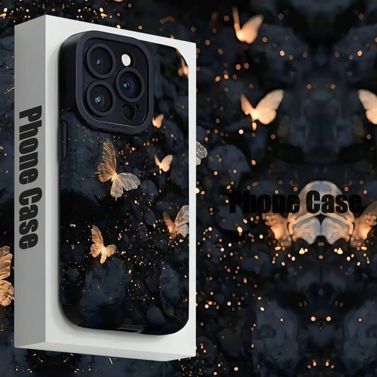 Butterfly Patterned Phone Case for Iphone 15/15 Plus/15 Pro/15 Pro Max, Iphone 14/14 Plus/14 Pro/14 Pro Max, Iphone 13/13 Pro/13 Pro Max, Iphone 12/12 Pro/12 Pro Max, Iphone 11/11 Pro/11 Pro Max/Iphone 7/8/Iphone X/XS, Dirt-Resistant And Shockproof.