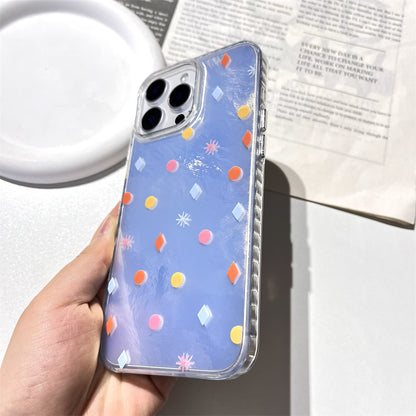 Colorful geometric polka dots | 091
