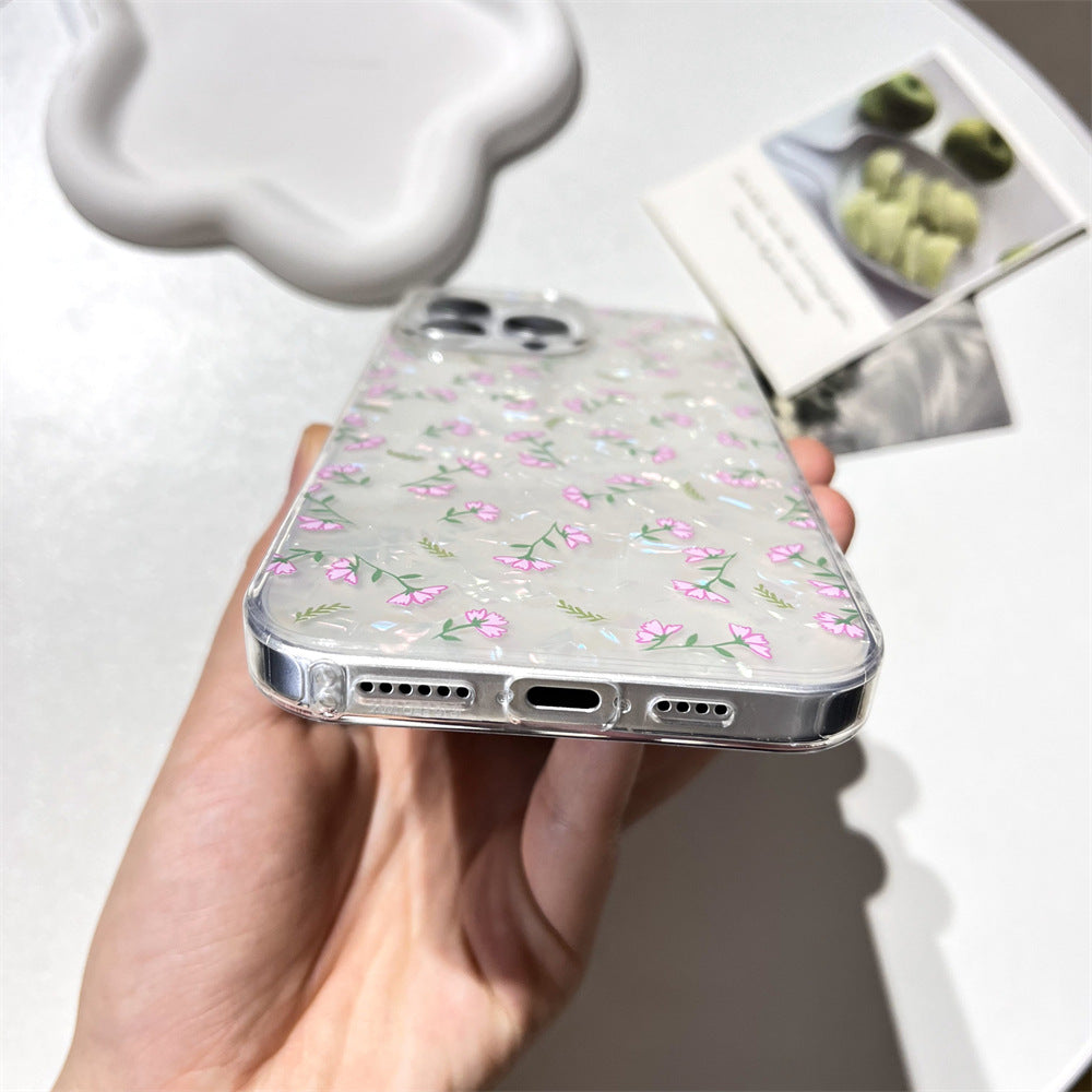 Pink floral vine | 089