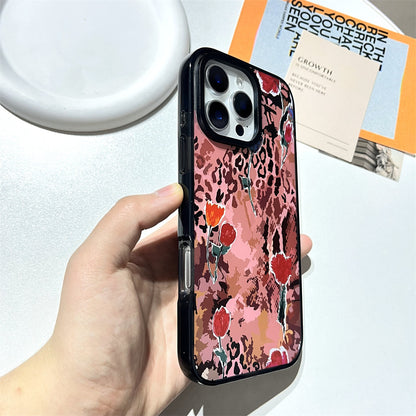 Brown leopard print tulip | 071