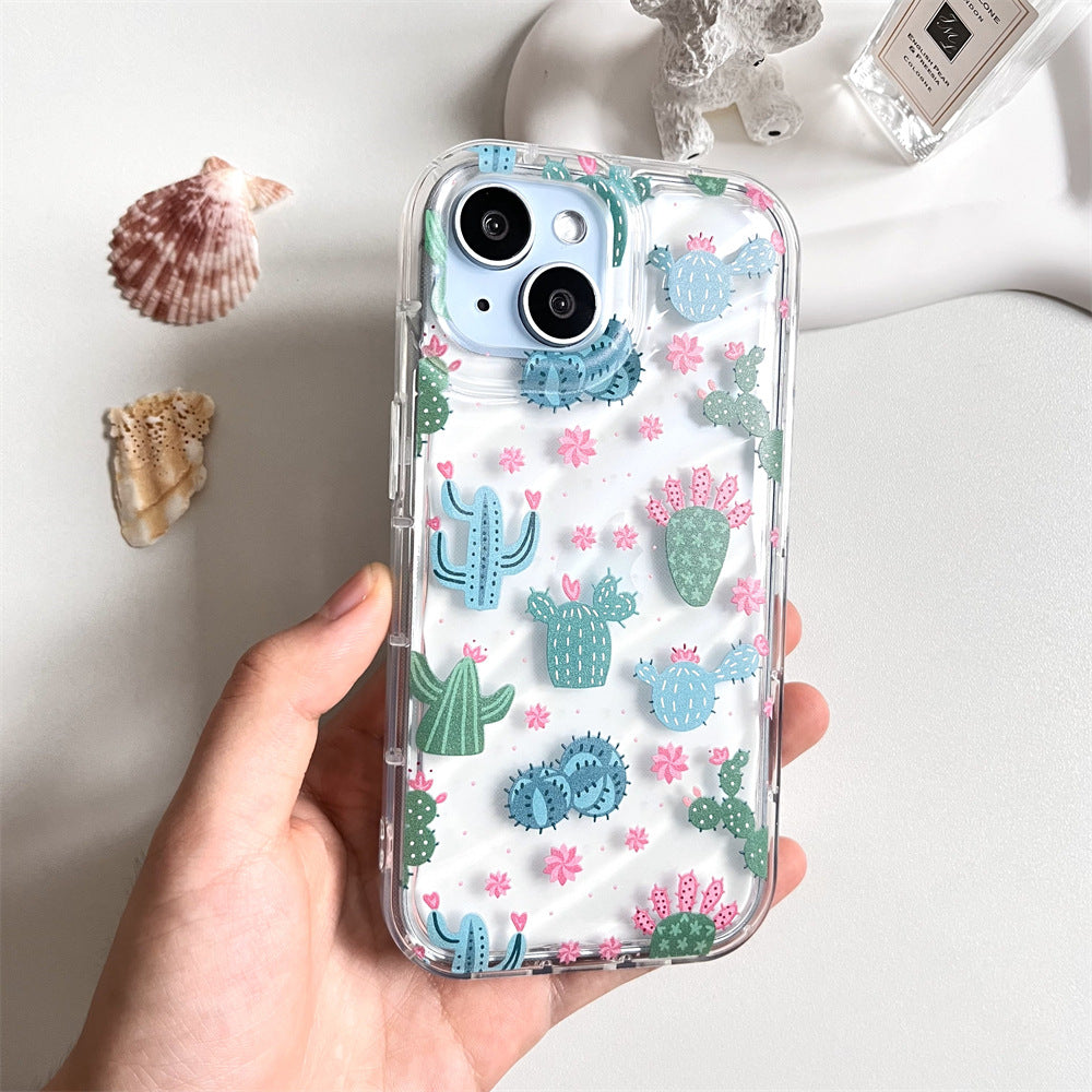 Cute Cactus Simple Drawing | 118