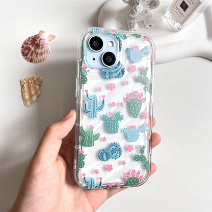 Cute Cactus Simple Drawing | 118