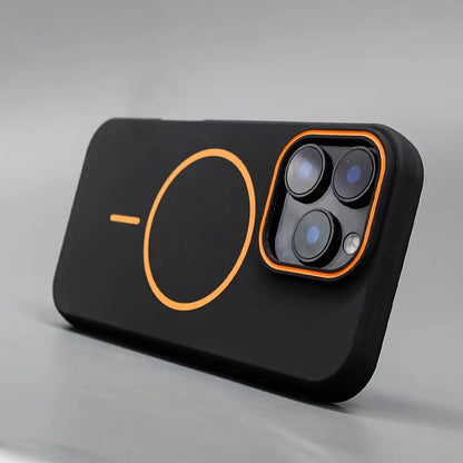 The New Upgrade Soft TPU Matte Magnetic Wireless Charging Phone Case Sutible for iPhone 16 15 14 13 12 11 Pro Max Plus Featuring A Luxurious Shockproof Back Cover Accessory