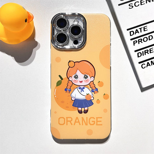 Cartoon Orange Girl | 061