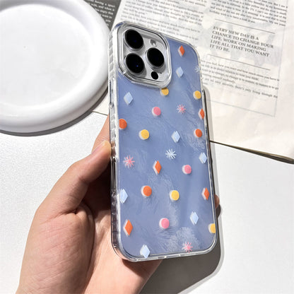 Colorful geometric polka dots | 091